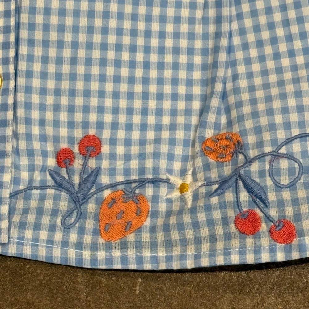 Joie shorts chambray and gingham 3 pc outfit